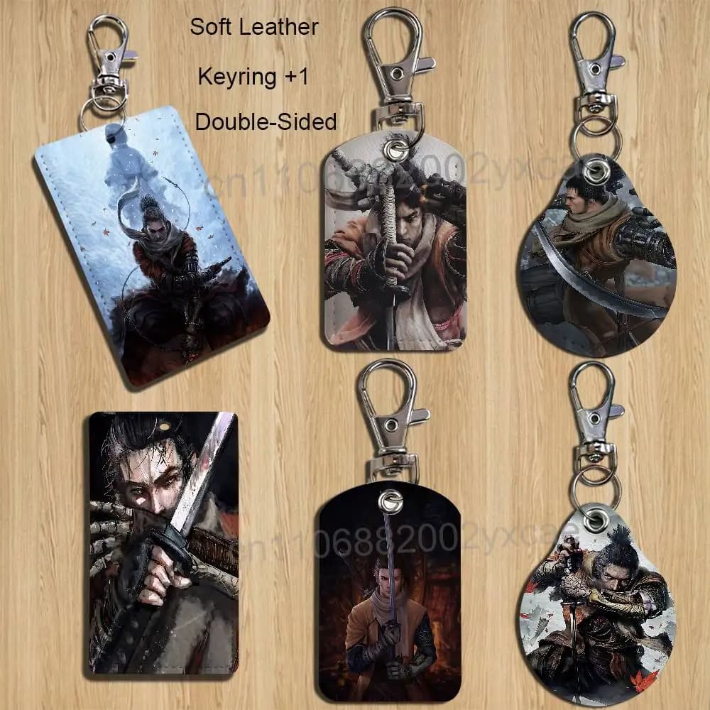 Portachiavi Ninja SEKIRO Shadows Die Twice, custodia protettiva per chiavi e serrature, ideale come regalo di sicurezza