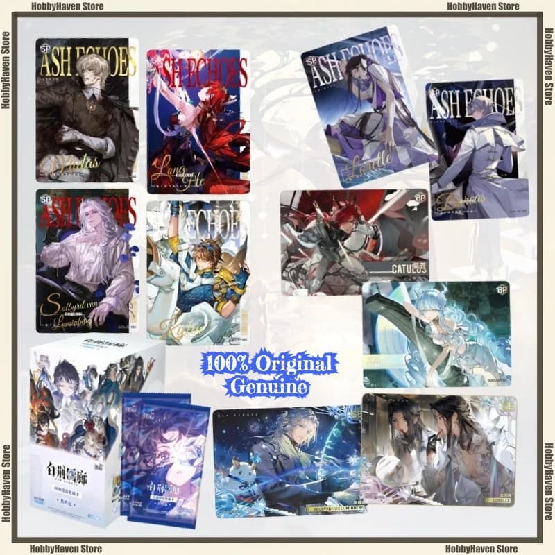 Disponibile Gioco di carte White Jing Corridor Same Tune Comic Tour Pacchetto di risonanza Parte 1 Regalo di raccolta di carte periferiche ufficiali