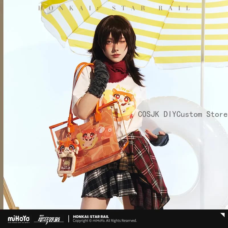Borsa a tracolla/borsa a mano/borsa a tracolla/borsa a spalla/borsa Itabag MiHoYo Game Honkai Star Rail Serie Awoo Chimaera Jelly, regali di Natale per cosplay