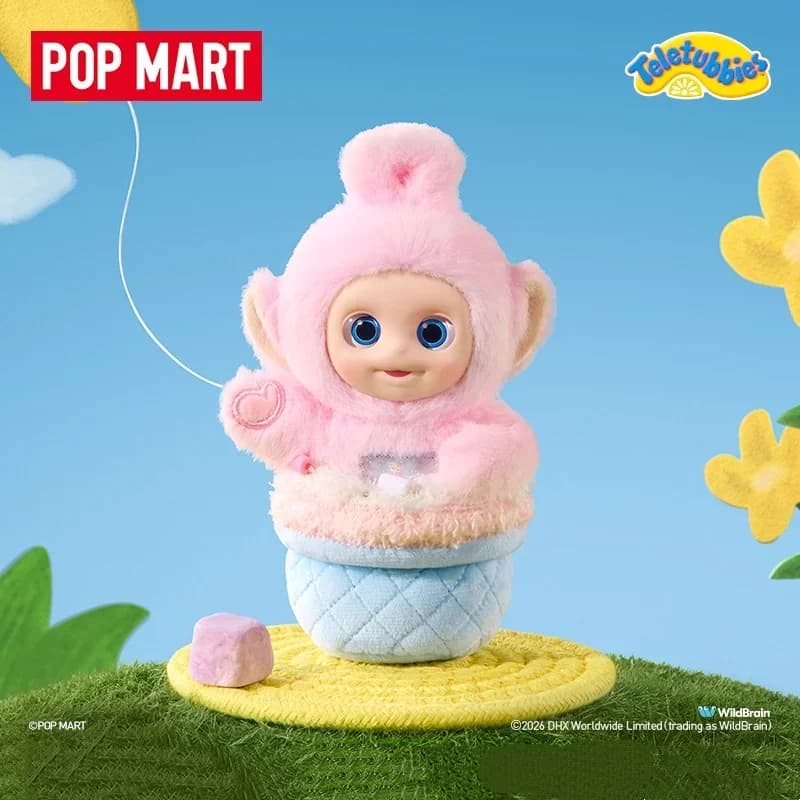 POPMART TELETUBBIES Afternoon Tea Diary SERIES VINYL PLUSH PENDANT Blind Box Guess Bag Original Toys Doll Cute Anime Figure