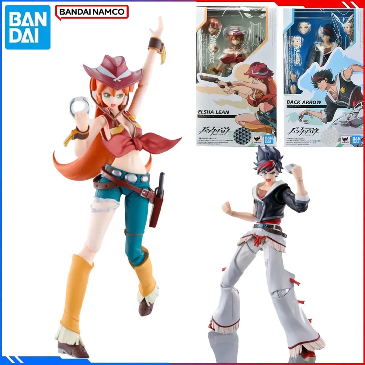 Genuino Bandai Originale Indietro Freccia Figura Modello Kit SHFiguarts 1/12 Anime Figure Indietro Freccia Elsha Lean Action Modello Giocattolo Regalo