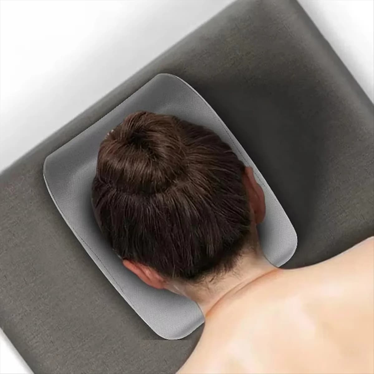 A320I Cuscino per il viso in schiuma per massaggio Culla per il viso Cuscino per massaggio quadrato per il viso Comodo cuscino per il viso ergonomico Respirare facile