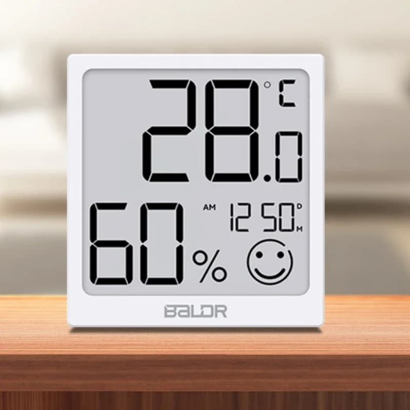 Room Digital Thermometer Mini Temperature Meter Indoor Desktop Thermometer Ambient Environment Hygrometer Home Monitor Tools