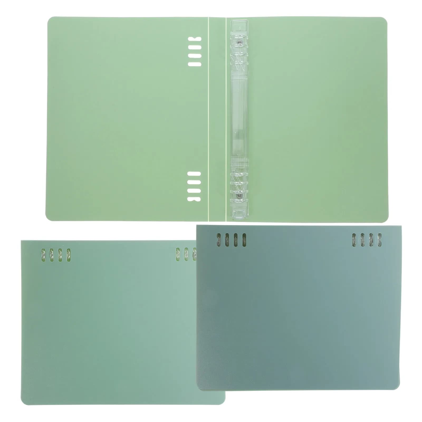 Set di 3 Copertine Premium in PP per Quaderni B5, Diario Ricaricabile, Agenda Estetica, Diario di Viaggio, Quaderno Creativo per Scrittura e Studio