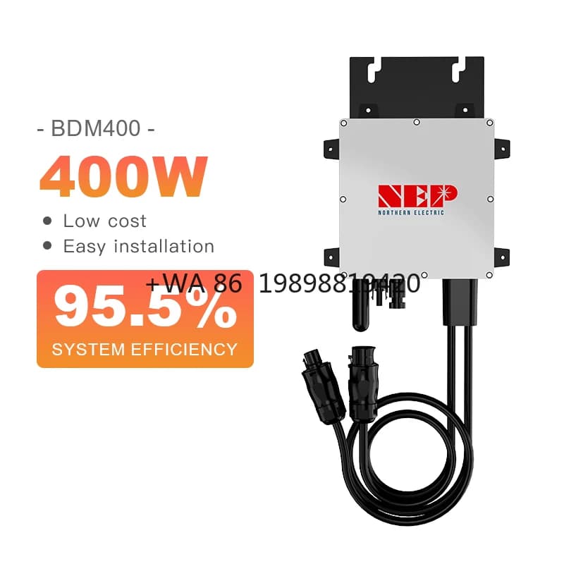 Micro inverter solare mini griglia da 400 W all'ingrosso 96,50% di efficienza pannello solare domestico monofase Wifi Sunpower DC AC Micro inverter