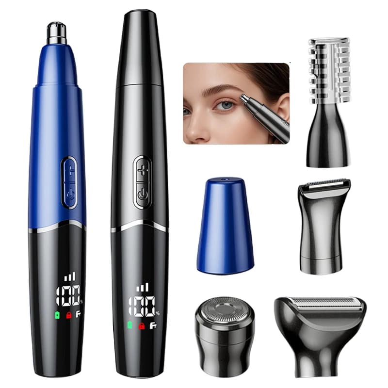 Electric haircut for nose, haircuts for eyebrows, full body cleaning, women's haircuts, five multifunctional haircuts in one