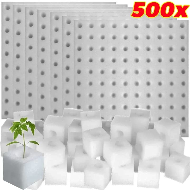 Sponge Block Square Seeds Booting Cubes Booting Seeds Seeds Planting Hiponic Cutouts Plant propagation Growing Gadget