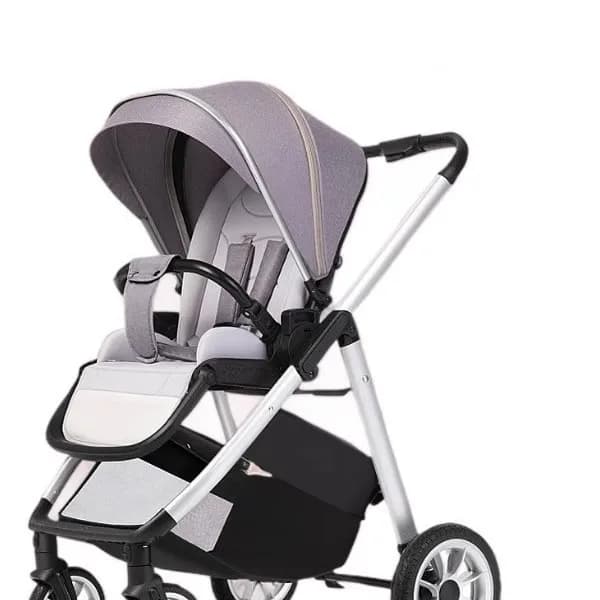Passeggino High View per Bambini con Doppio Ammortizzatore e Design Pieghevole