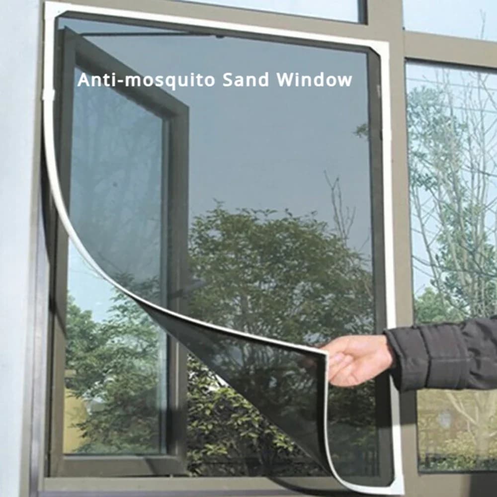 Mosquito DIY for Bed Window Textiles for Home The Mesh Self-adhesive Curtains for Interior Anti-Insects and Garden Mosques