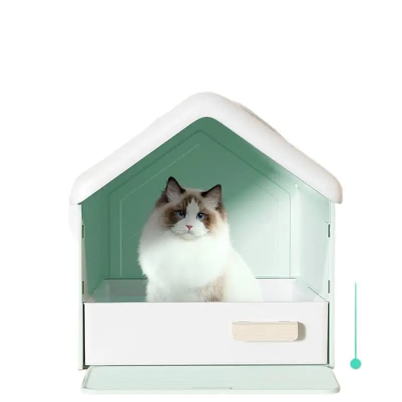 cat products sand fully enclosed toilet cat litter box oversized K deodorant deodorant