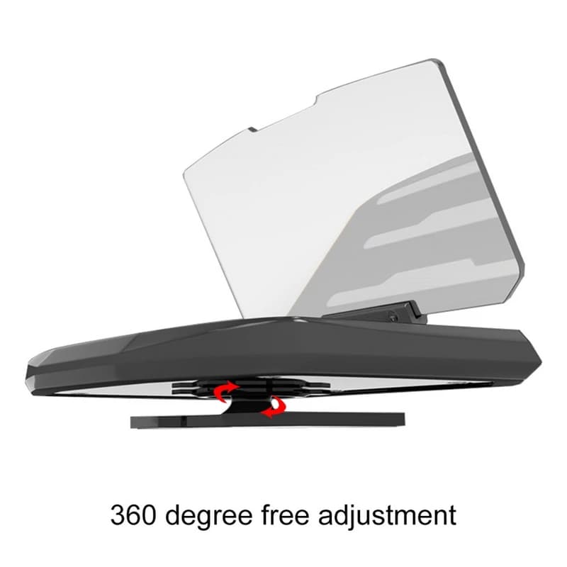 Phone support with HUD display for car, GPS projector for Head-Up navigation