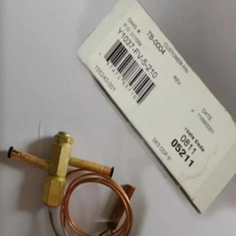 Valvola di Espansione Termica Y1037FV-5-180, Valvola di Controllo per Compressore a Iniezione di Liquido per Sistemi di Refrigerazione