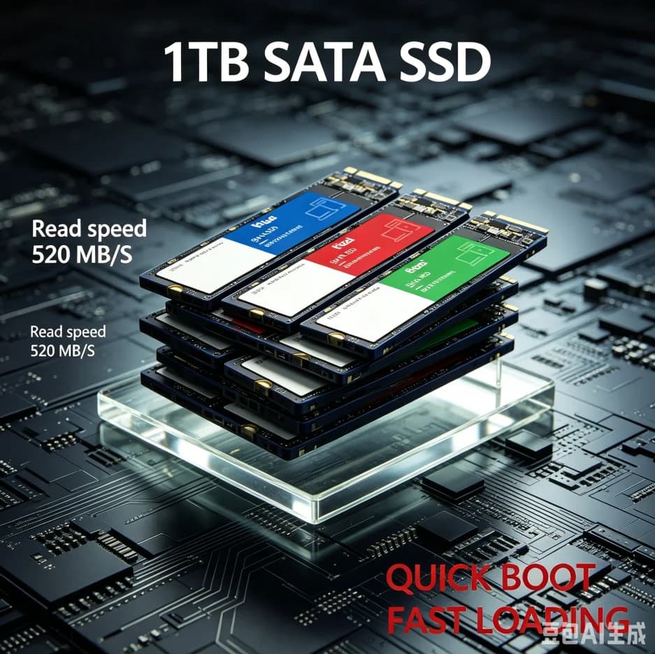 Original New SATA M.2 2280 Solid State Disk Fast Read Write Internal SSD 1TB 2TB Large Capacity PC Storage Replacement Drive