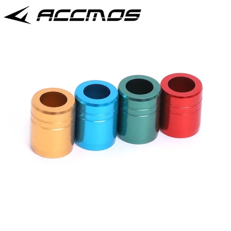 24 pezzi 6 colori a prova di esplosione anello di protezione dell'albero della freccia collare della freccia per ID 4.2MM OD 5.4-6.1MM albero della freccia