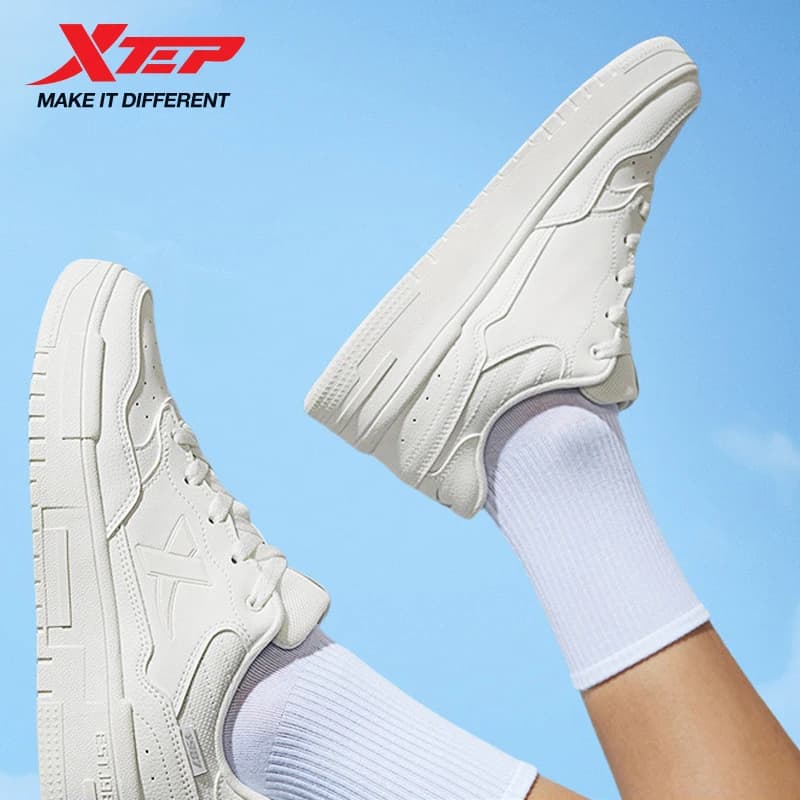 Xtep Scarpe da skateboard per donna Scarpe da trekking estive da donna Scarpe da ginnastica traspiranti con supporto esterno 876318310030