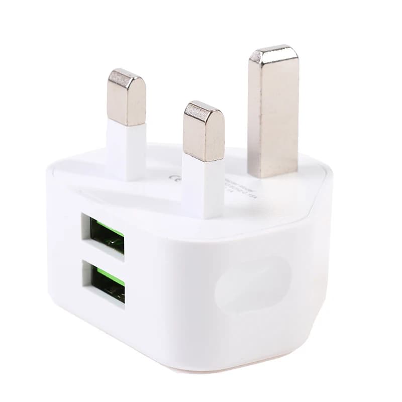 maveraWSQLUK Plug Single USB Dual USB Adapter Network USB Adapter Wall Charger Travel Wall Charger Travel Charging Cable