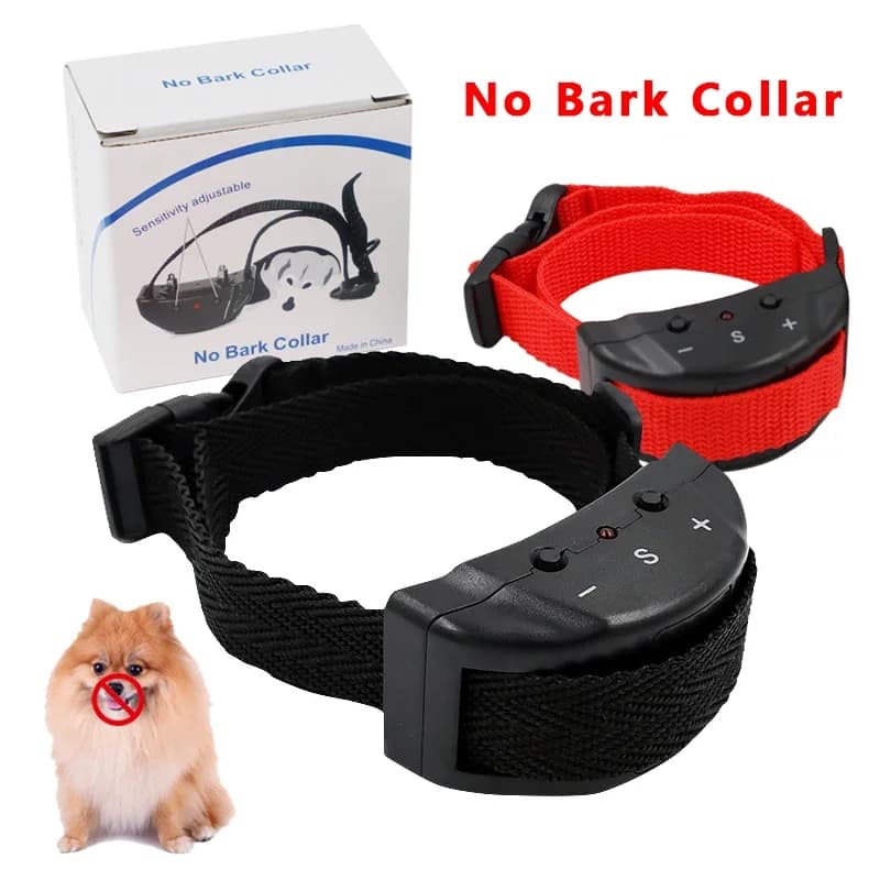Collare da addestramento elettrico antiabbaio senza abbaio per cani di piccola taglia