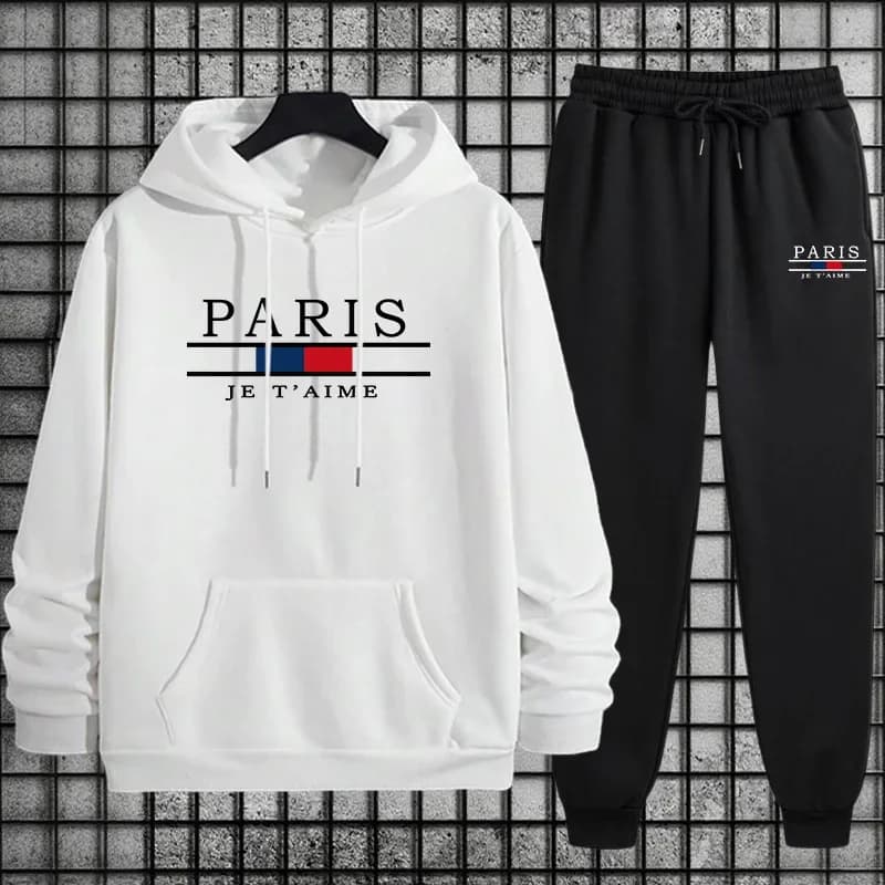 Winterwear Suit 2026 for Men, Hoodie and Casual Pants, Daily Fashion, Comfort and Simplicity for Open Activities