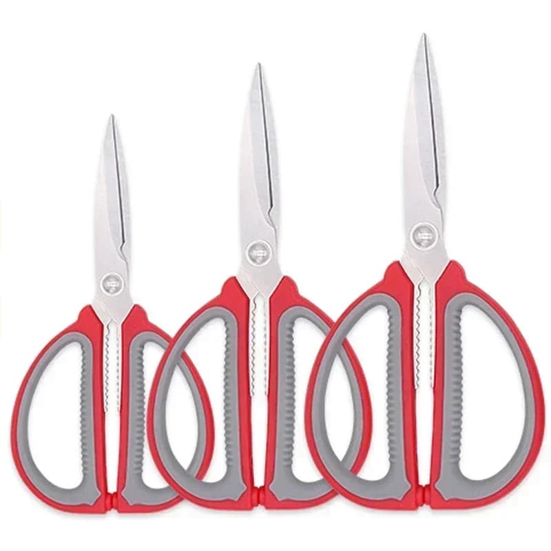 1PCS Per Uso Domestico Lama In Acciaio Inox Shear Affilato PP + TPR Maniglia Verdure Pollo Osso Clipper Forbici Da Cucina Accessori