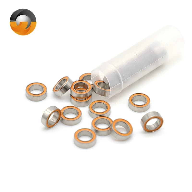 10PCS SMR85RS CB 5x8x2.5mm Cuscinetto a sfere ibrido in acciaio inossidabile con ceramica ABEC-7 Brings MR85 SMR85 RS 2RS