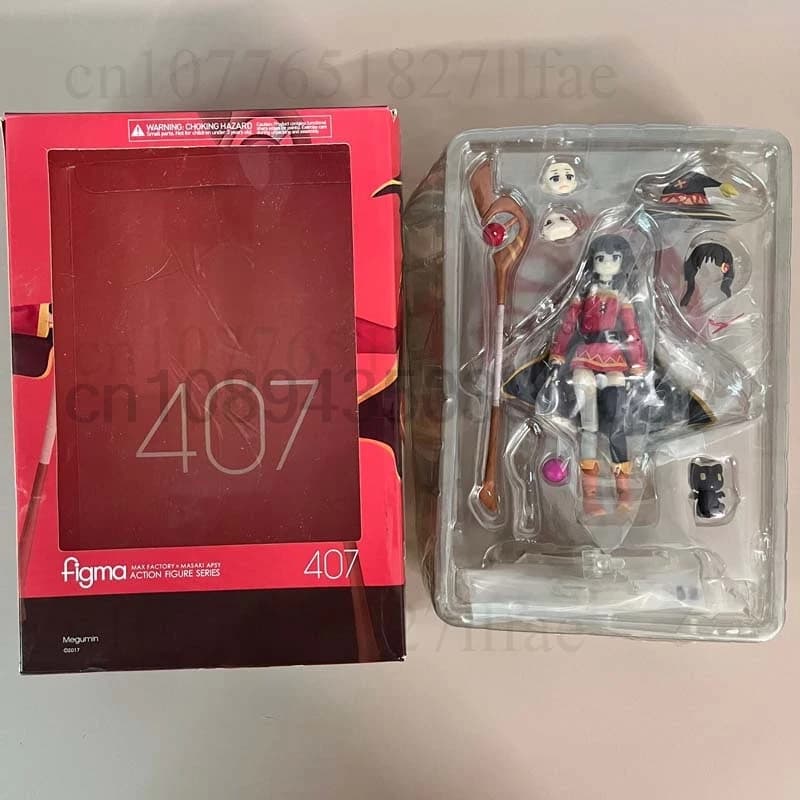 Figma 407 KonoSuba La Benedizione di Dio su Questo Meraviglioso Mondo Figura Megumin Action Figure Modello da Collezione Giocattoli Regalo di Compleanno