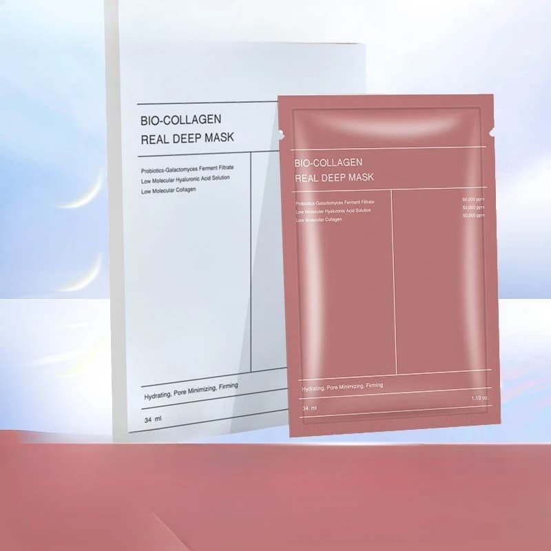 Collagen Face Mask, Collagen Hydrating Mask Recommended by University Professors for Hydrating, Lifting and Shading