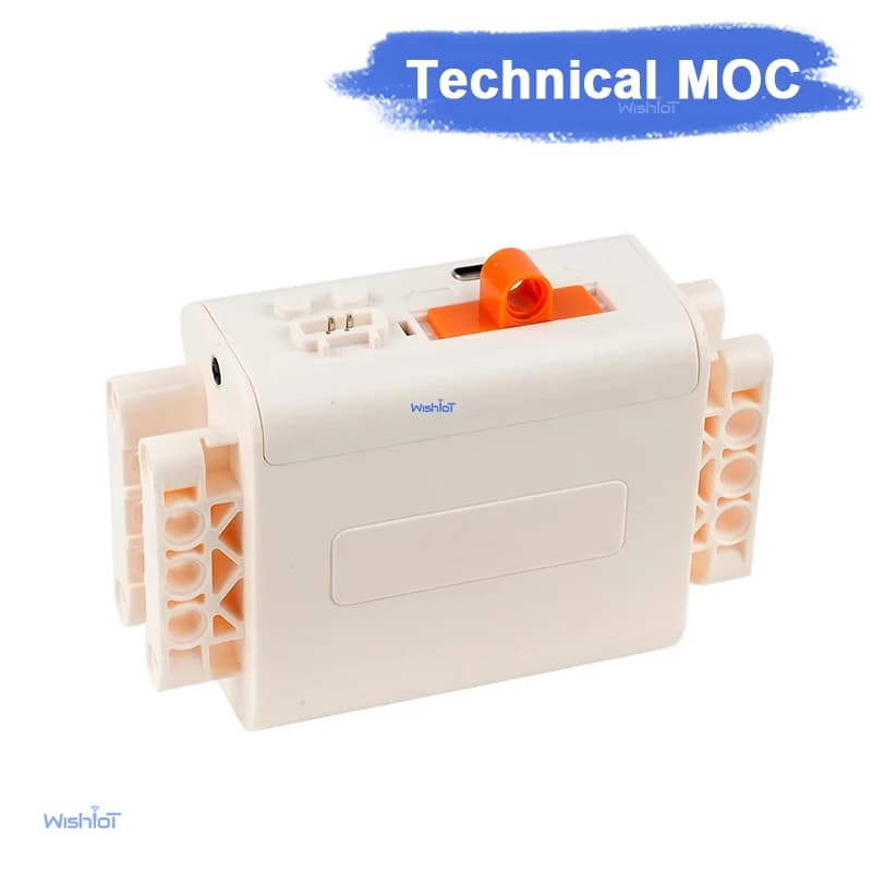 7.4V 1000mAh Building Block Lithium Battery Box Compatible With Legoeds AA Battery Box 8883 Power Supply for Power Motor