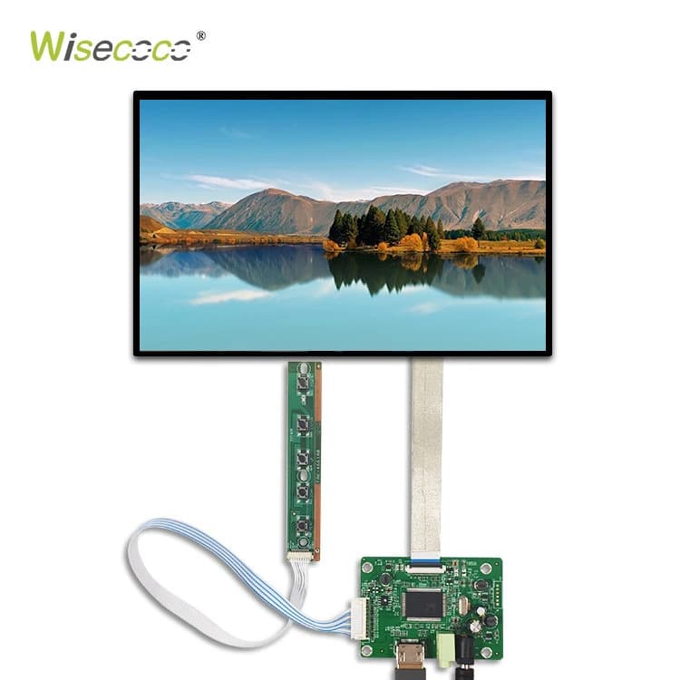 Wisecoco Display LCD da 10,1 pollici VVX10F011B00 Schermo IPS 1920×1200 con scheda driver EDP a 30 pin per Raspberry Pi Windows