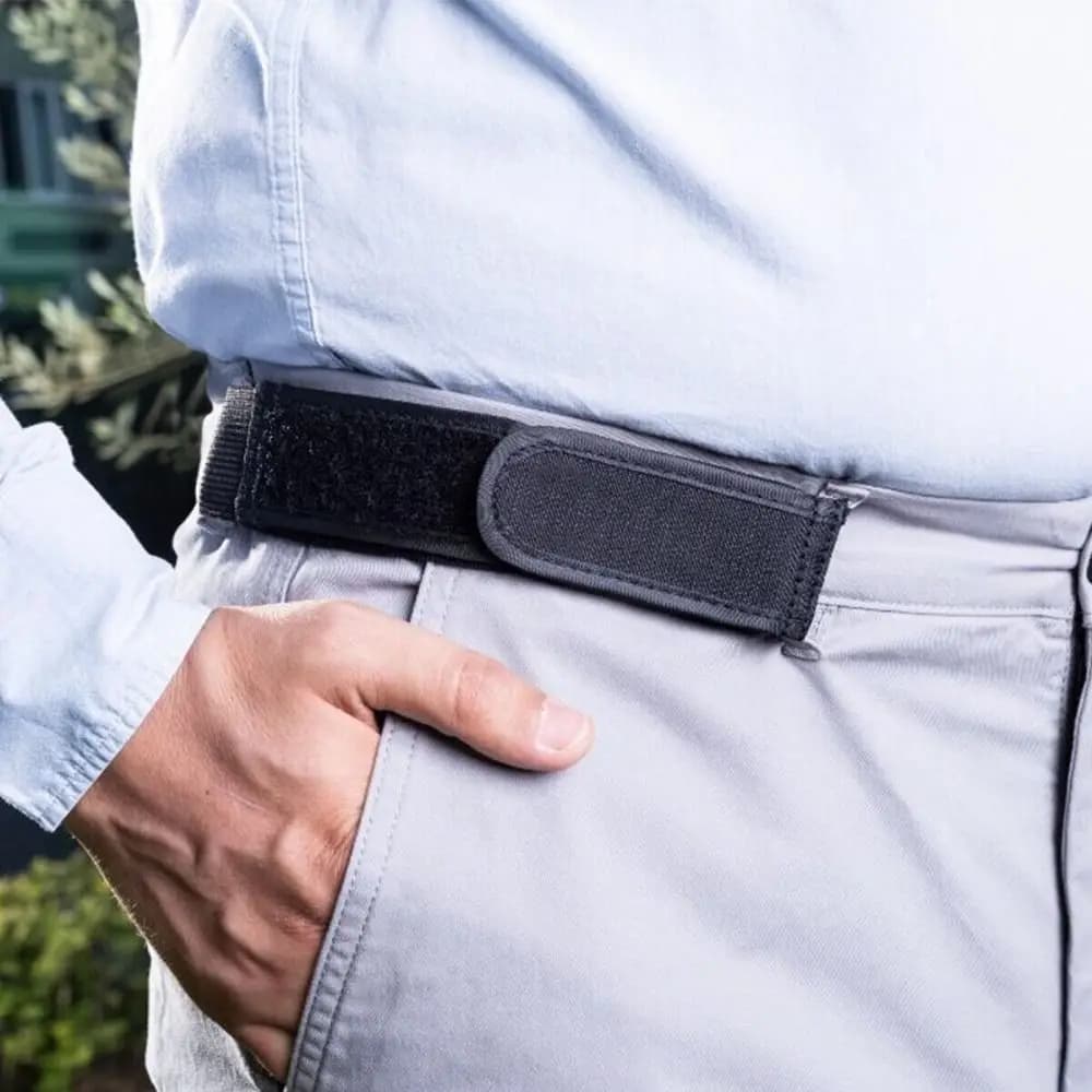 Cinture Ultra Morbide Senza Fibbia in Nylon, Cinture Elastiche Senza Fibbia, Comode Cinture con Passante Senza Fibbia, Accessori per Abbigliamento