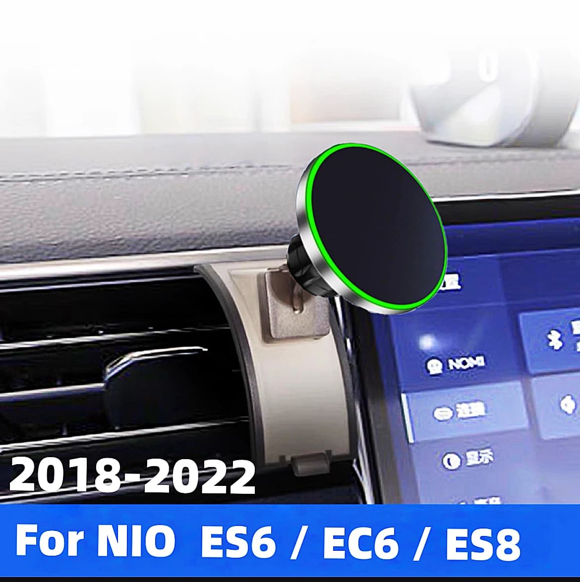 Speciale supporto magnetico per telefono per accessori di navigazione per auto NIO EC6/ES6/ES8 2018-2022 Accessori base