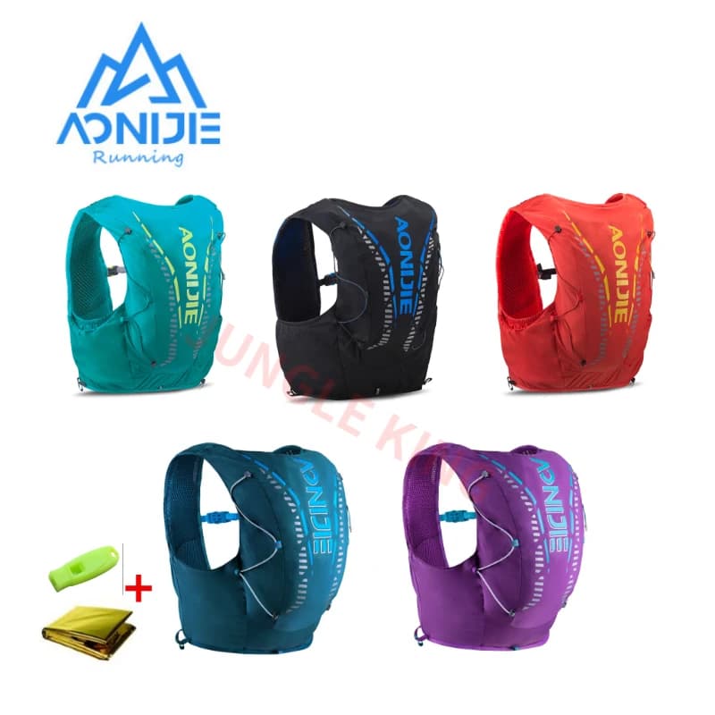 AONIJIE C962S C962 Update 12-litre hydration backpack Advanced leather bag Soft water bladder vest Professional racing bag