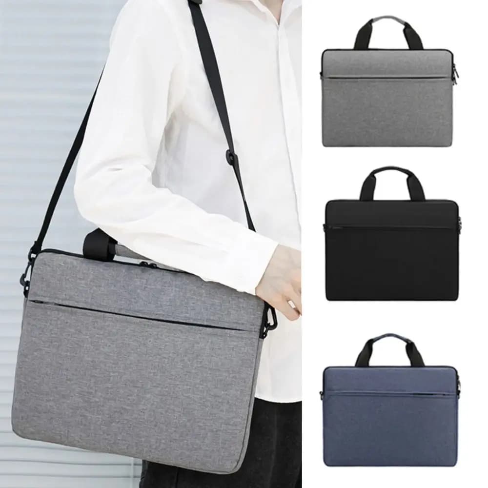 Custodia protettiva universale antiurto per laptop Borsa a tracolla ultra sottile di grande capacità Custodia protettiva per tablet moda business