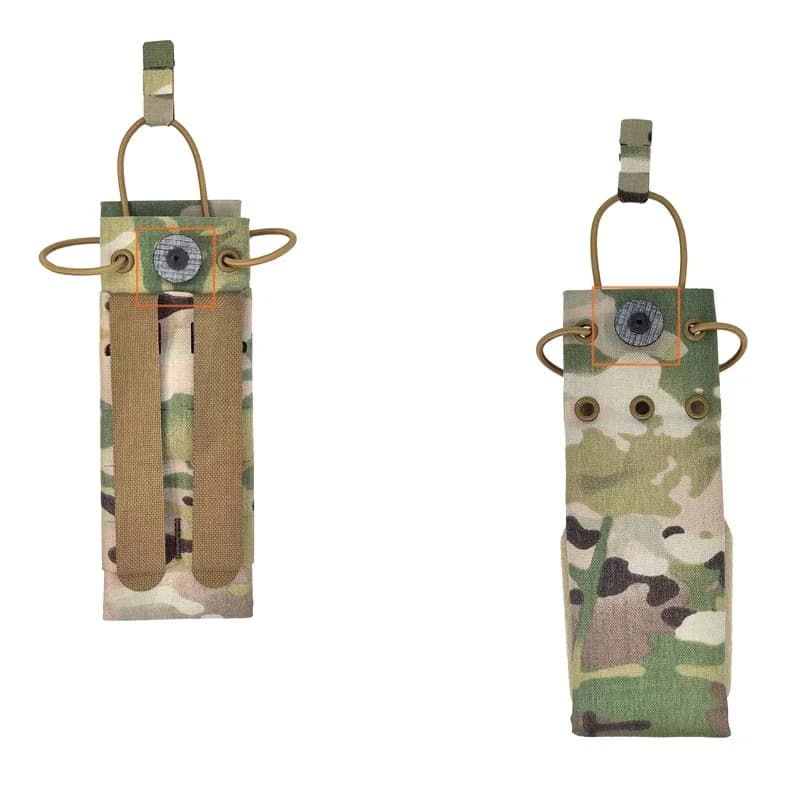 Tattico Radio Walkie Talkie Custodia per interfono portatile Custodia per armi Airsoft FCPC V5 Gilet Molle Walkie Talkie Pouch