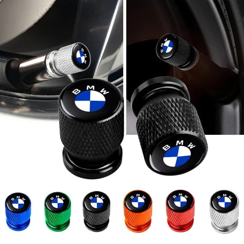 New 4 Pieces Valves Valve Pneumatic Auto Accessories Covers Stelo Valve for BMW M E34 E36 E60 E90 E46 F20 F30 X5 X6 X1 M3 M5 M6 E71