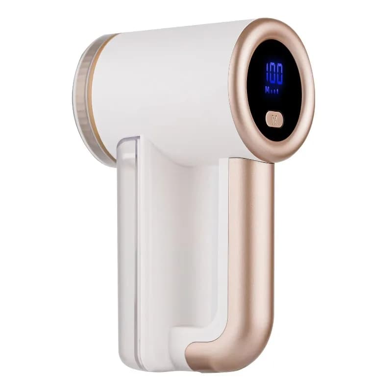 Levapelucchi Potente di Grandi Dimensioni con Display LED, Ricaricabile USB e Tre Lame Sostituibili a 6 Lame