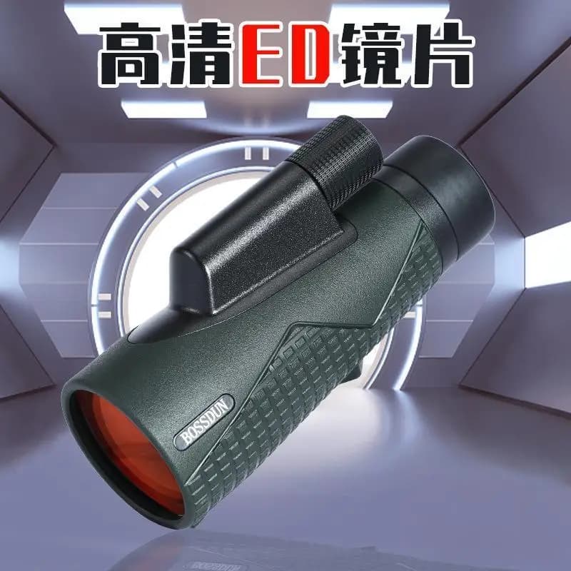 Bossdun monoculare 12x56ED Bak4 prisma potente telescopio impermeabile articoli da caccia per il campeggio
