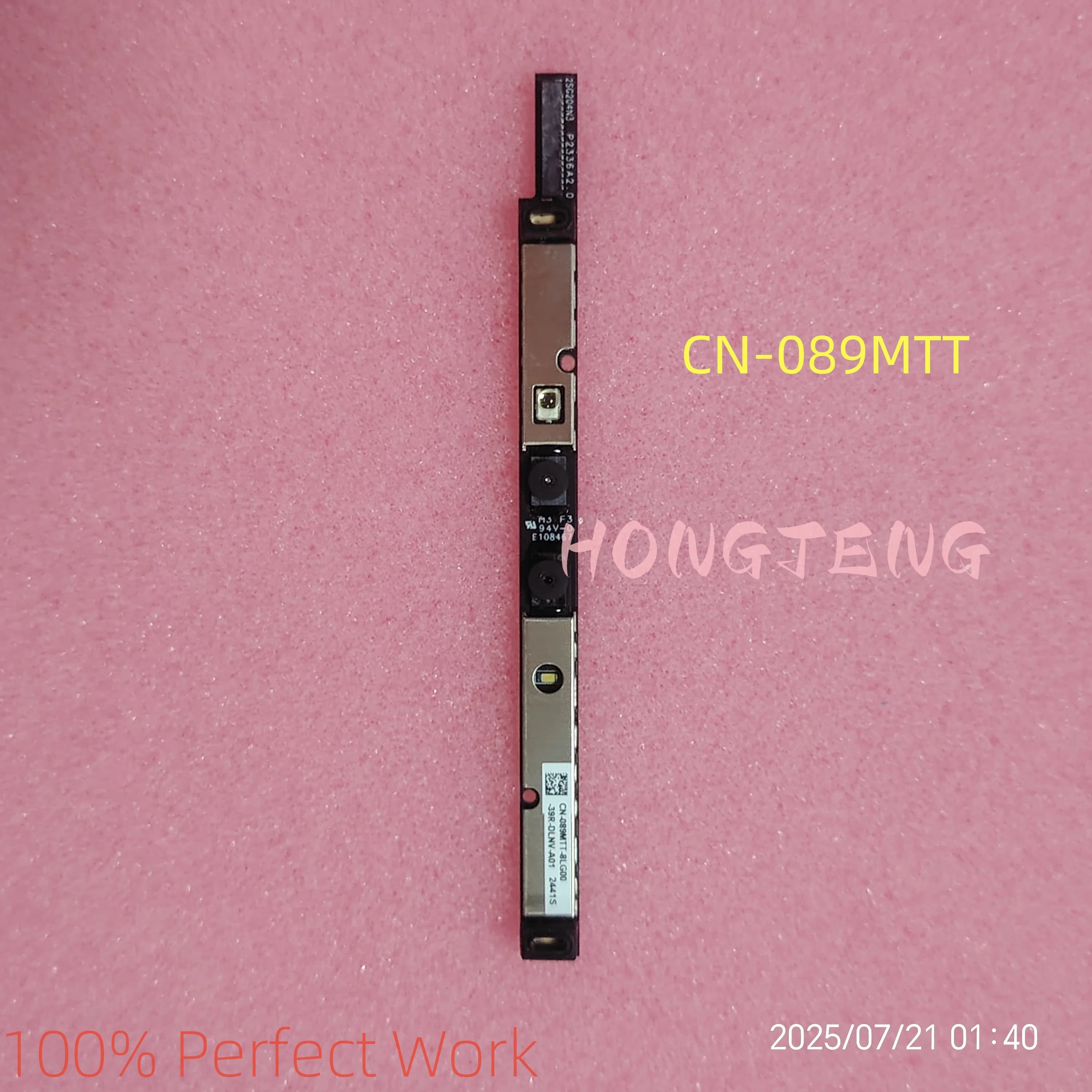 Genuino per Delll Latitude 7420 5340 5540 5440 3540 3440 3340 Laptop 2-in-1 Costruito nella doppia scheda telecamera RGB IR 089MTT 89MTT