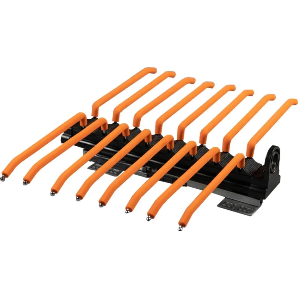 Two File Steel Sliding Pants Hanger, Clothes Organizer, Pants Mounted Top