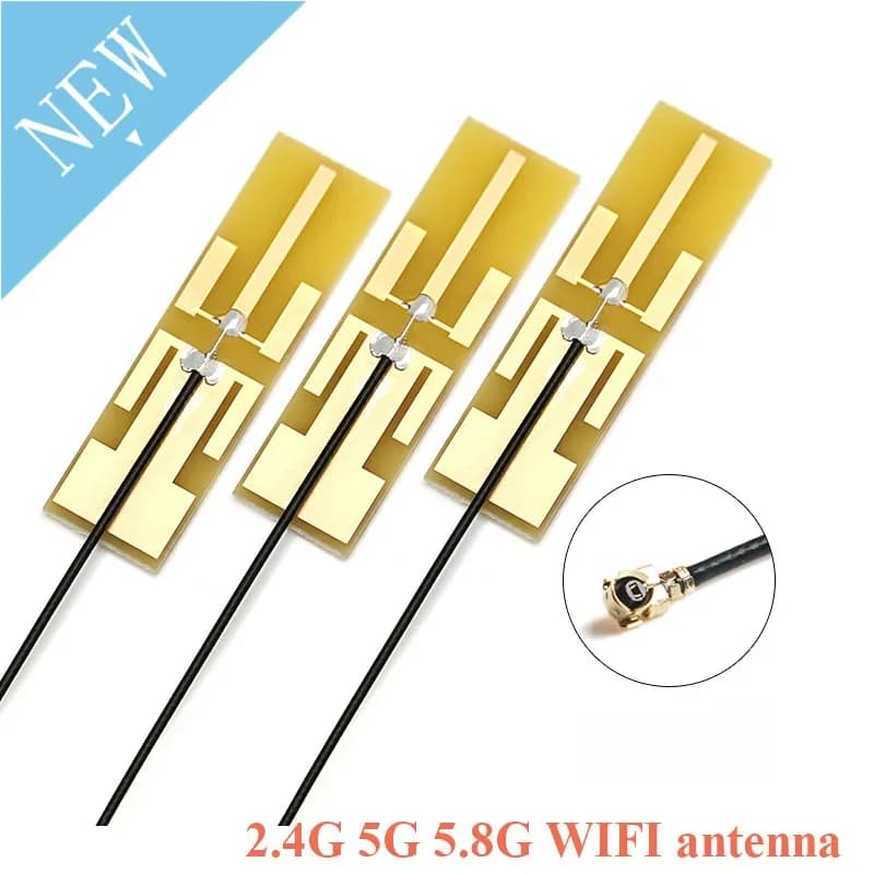 8DBI 2.4G 5G 5.8G WIFI antenna PCB integrata antenna Wifi interfaccia IPEX connettore IPEX/U.FL omnidirezionale dual band