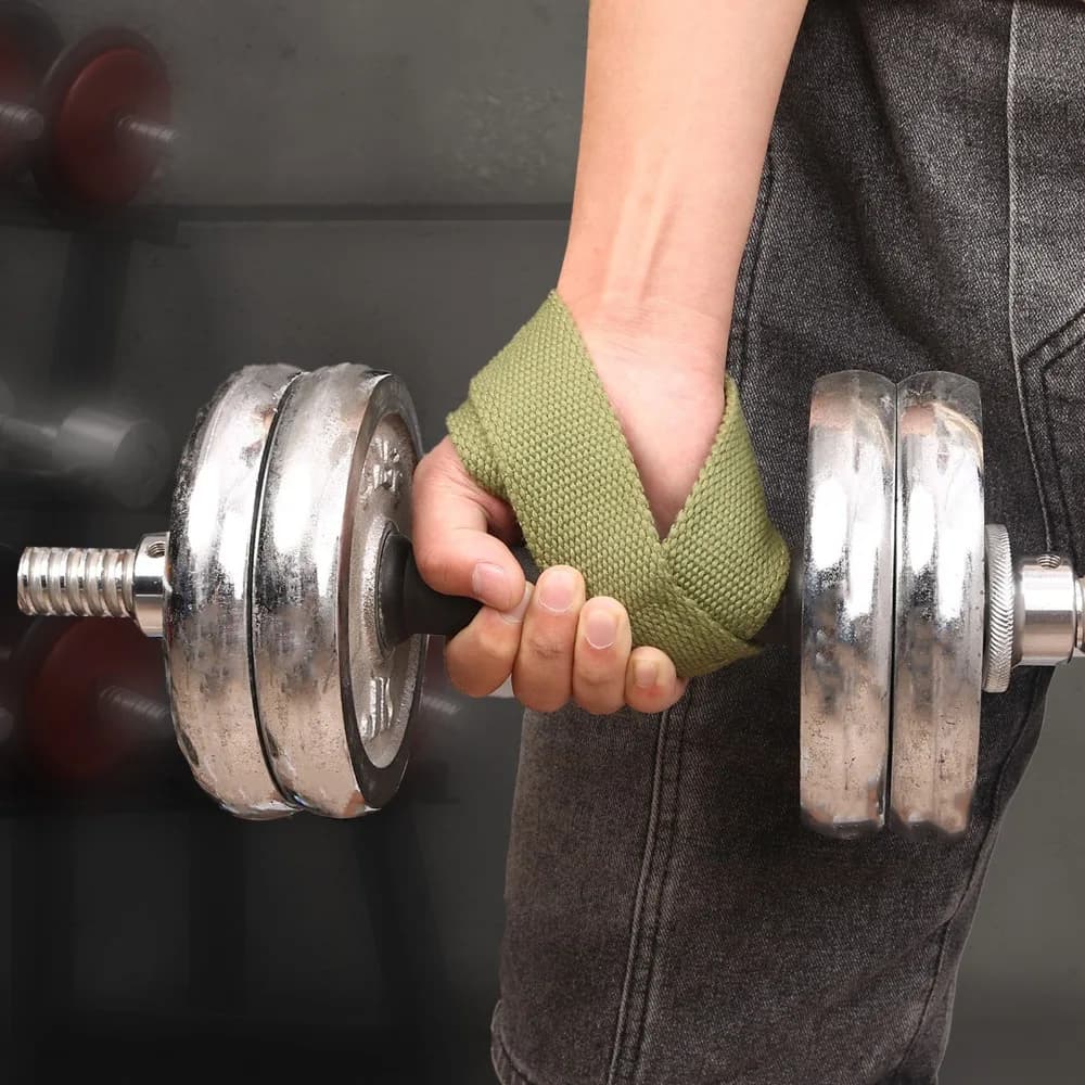 Anti Slip Weight Lifting Wrist Straps Pull Up Durable 8-shaped Booster Belt Strong Portable Deadlift Wrist Straps Training