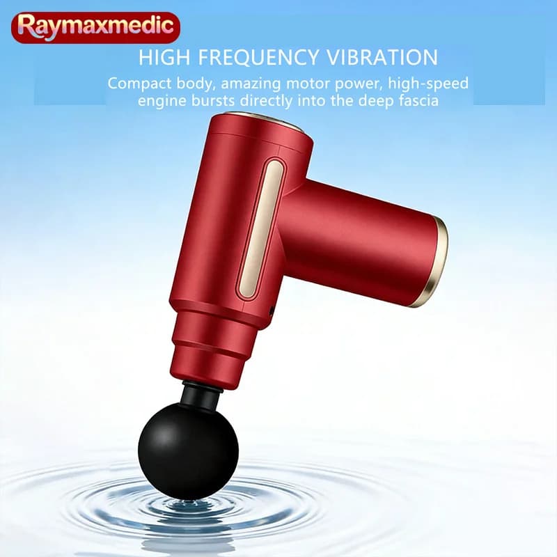 Raymax Massage Gun for Muscle Relaxation, Vibrant Massage for Collo and Body, Fitness Equipment