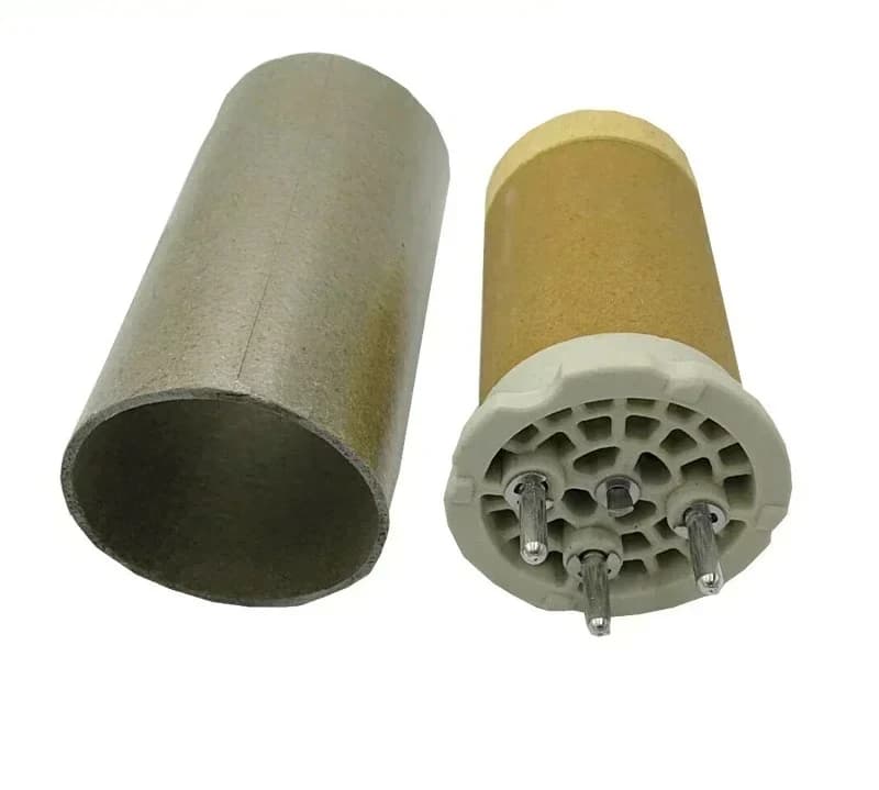 Nucleo riscaldante in ceramica ad alta potenza da 3400 W, tubo riscaldante, nucleo della pistola, pistola per saldatura di plastica di grandi dimensioni estrusa, accessori per saldatrici