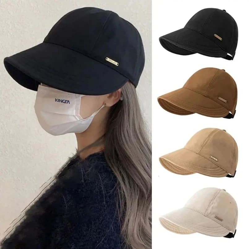 Cappello da Pescatore Huafu con Protezione UV, Cappello Estivo da Donna alla Moda per Primavera/Estate