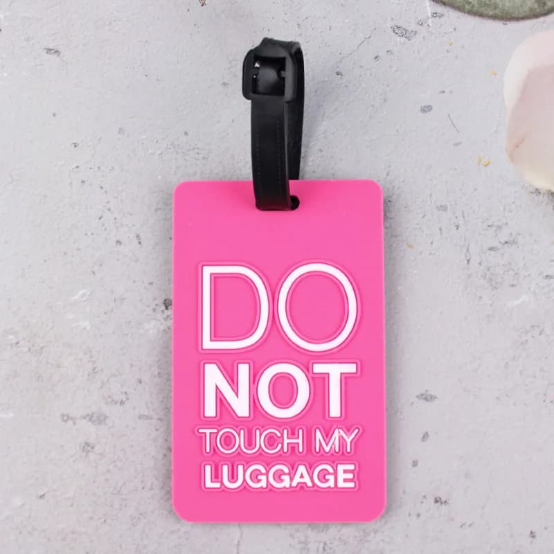 Nuova Etichetta per Bagagli alla Moda, Tag per Valigie da Viaggio per Uomo e Donna, Porta Indirizzo ID per Ragazzi, Etichetta Portatile per Bagaglio e Imbarco