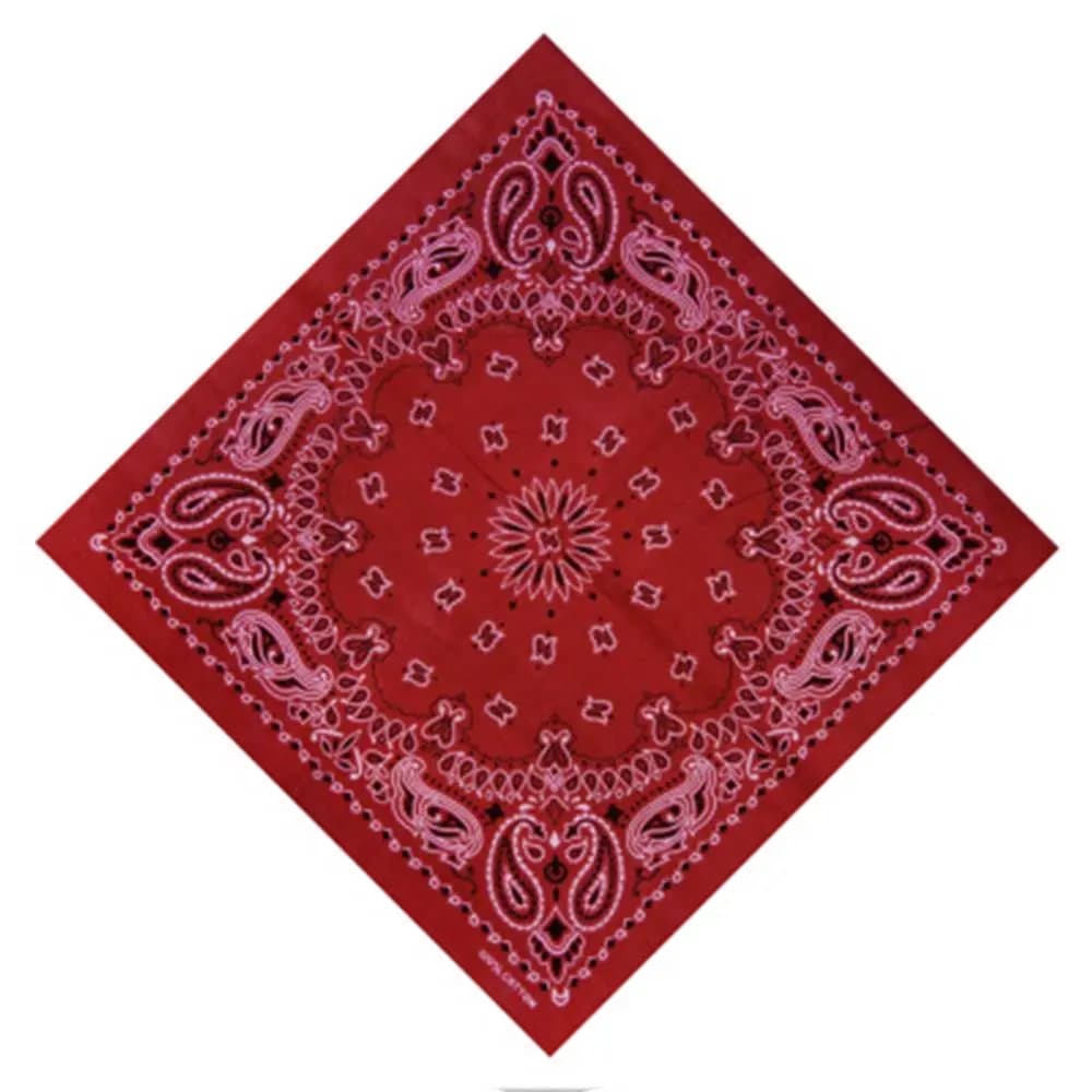Women 55cm*55cm Hip Hop For Graffitin B-Boyin Sports Neck Wrist Band Paisley Square Scarf Scarves Bandana Handkerchief