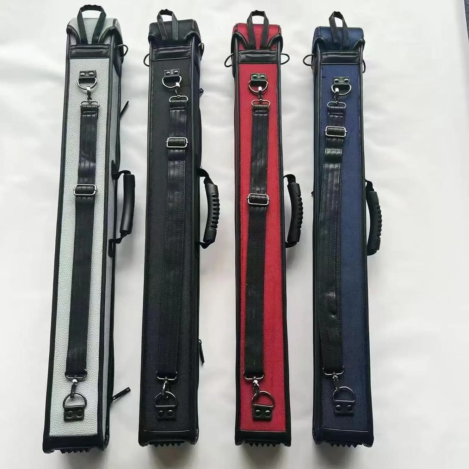Custodia Protettiva Morbida in Nylon Resistente per Stecche da Biliardo e Accessori per Snooker e Pool