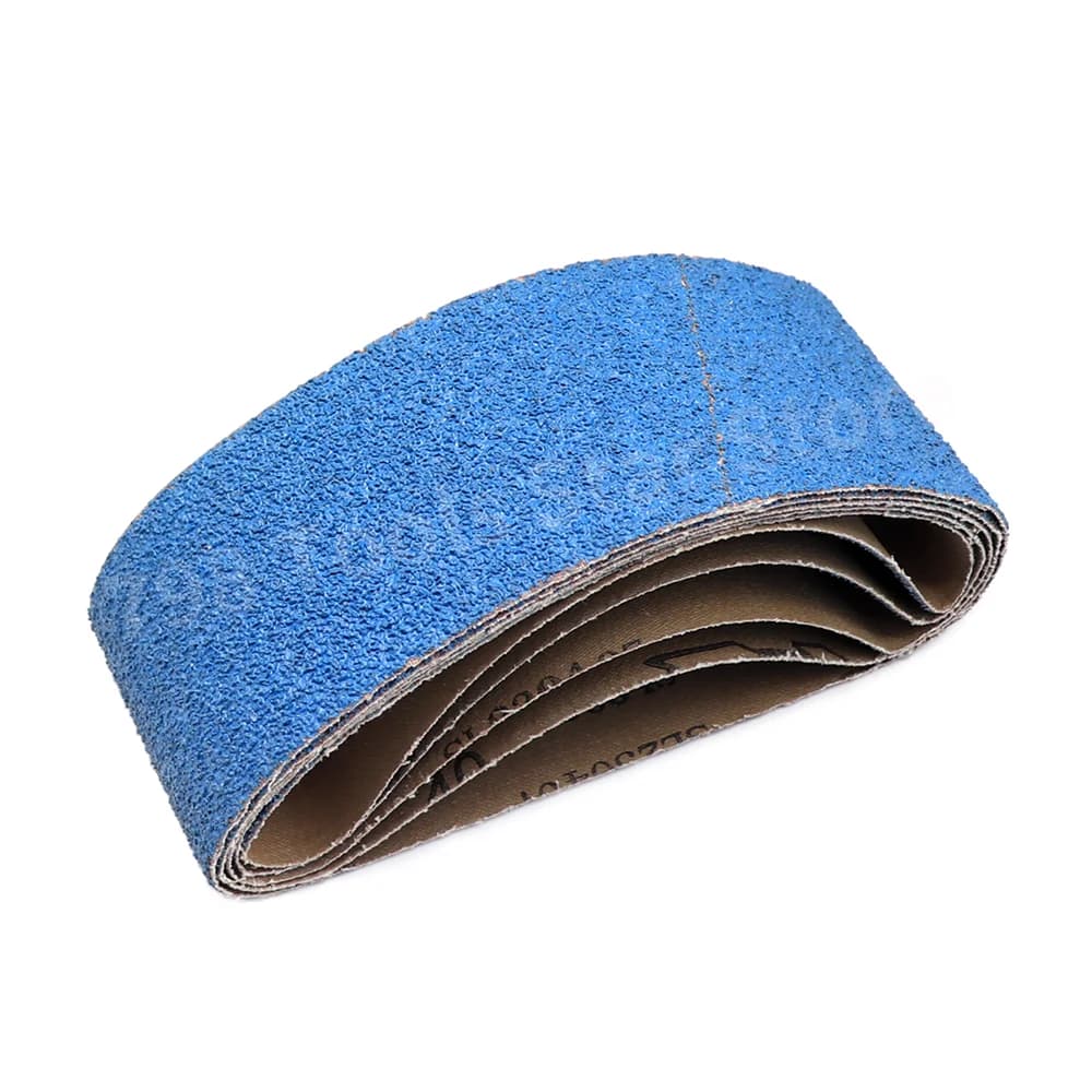 5 PZ 457*75mm Nastri Abrasivi Abrasivi Zirconio Corindone Nastri Abrasivi 40/60/80/100/120 Grana per Saldatura di Acciaio Inossidabile Levigatura