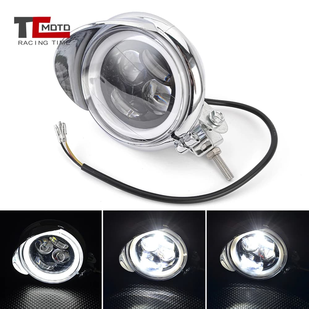 Motorcycle LED auxiliary fendinebbia pass light for Harley Electra Glide Bad Boy light light fog light spot light