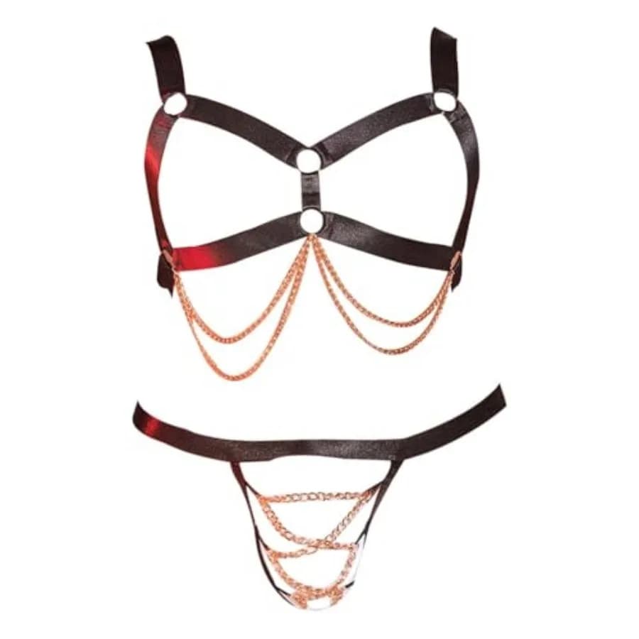 Reggiseno da uomo Sissy, perizoma, bralette, intimo gay, cintura pettorale, imbracatura, lingerie femminile, bikini, slip