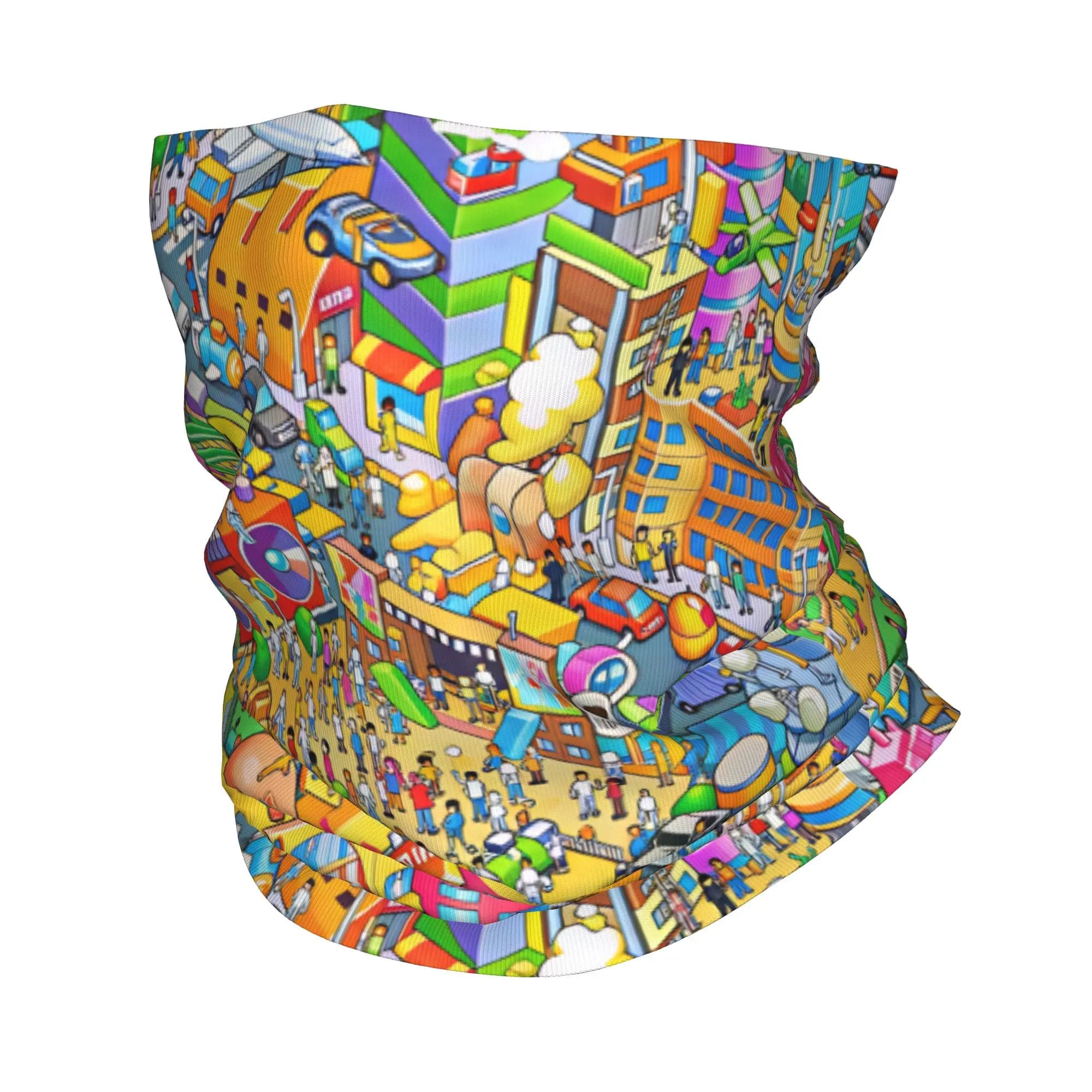 Navy Red Ethnic Floral Mandala Bandana Cool Balaclava Autumn Running Travel UV Protection Bicycle Mask Soft Warm Face Cover Mask